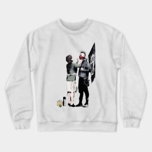 Banksy Anarchists Mothers Day Crewneck Sweatshirt